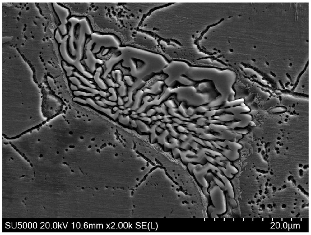 Treating agent and method for controlling primary carbide of high-carbon martensitic stainless steel through melt treatment