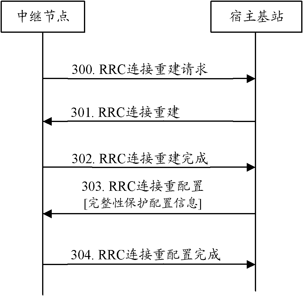 Method and system for realizing integrality protection