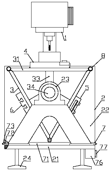 Small three-station drilling machine for metalworking training