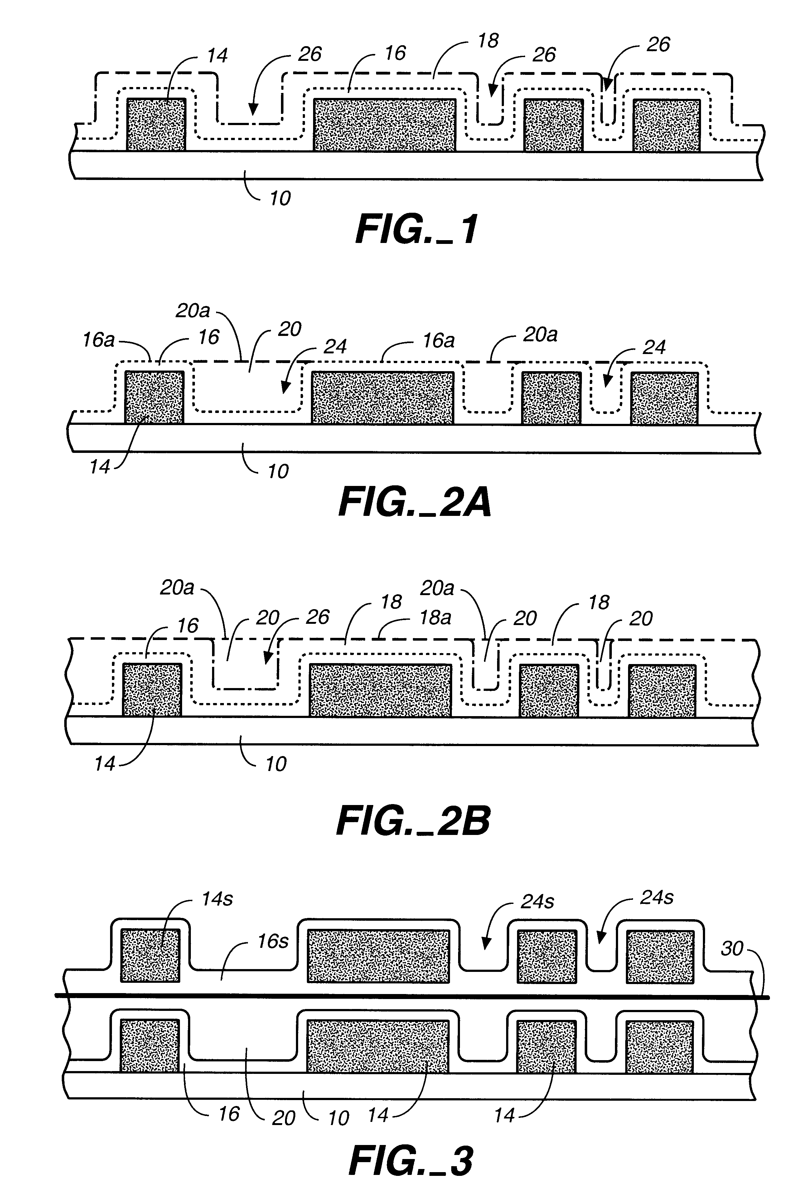 Structure and method for forming a multilayered structure