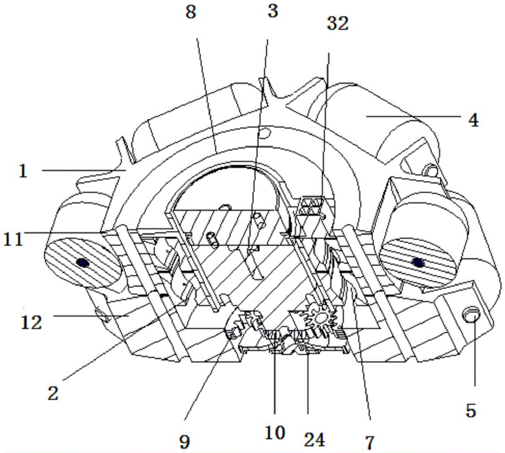 Integrated universal wheel and control method thereof