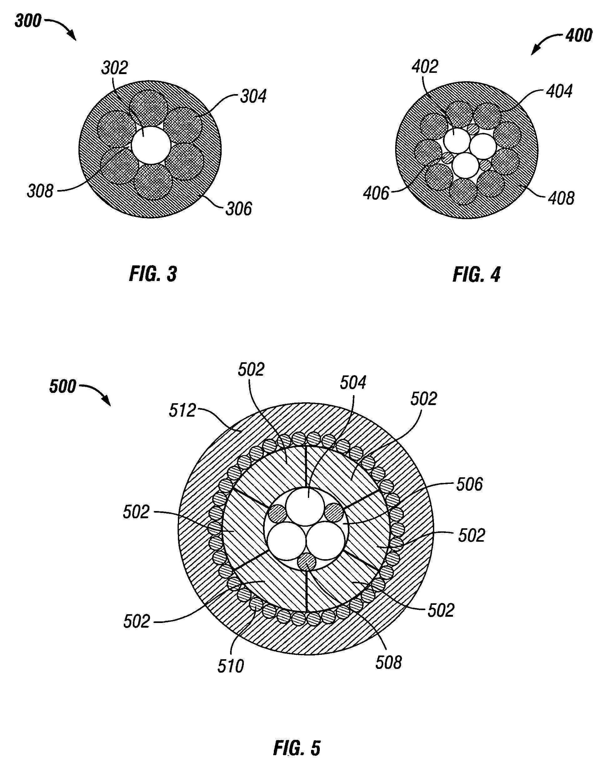 Optical fiber cables for wellbore applications