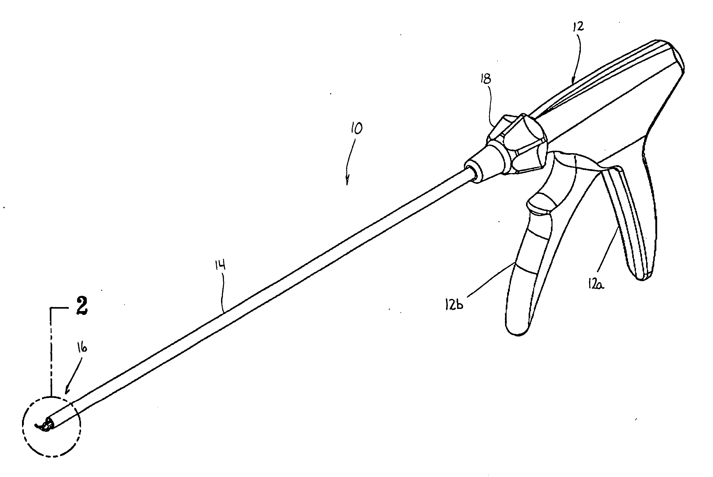 Clip applying apparatus with curved jaws, and clip