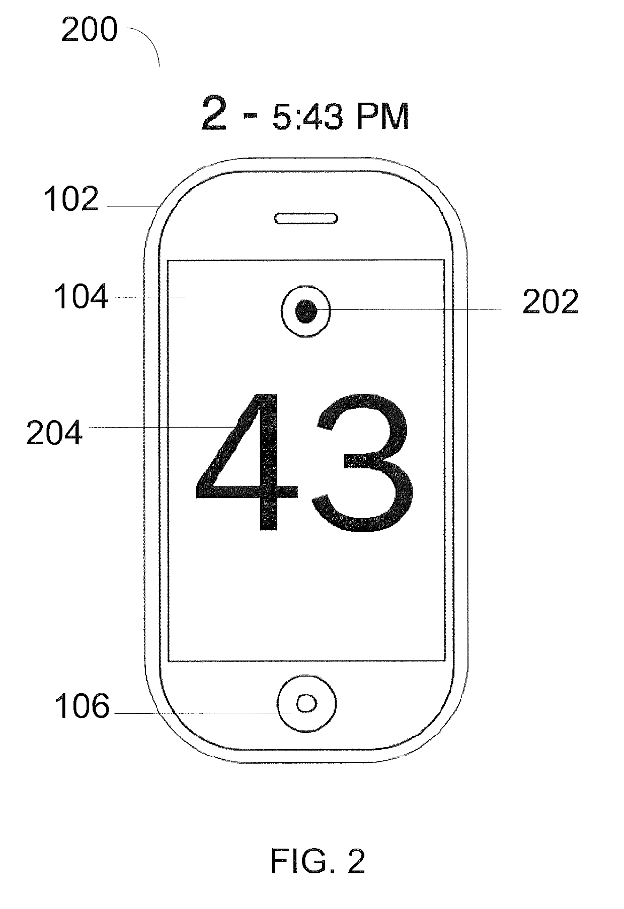 Method and device for tactilely reading time on a touch screen