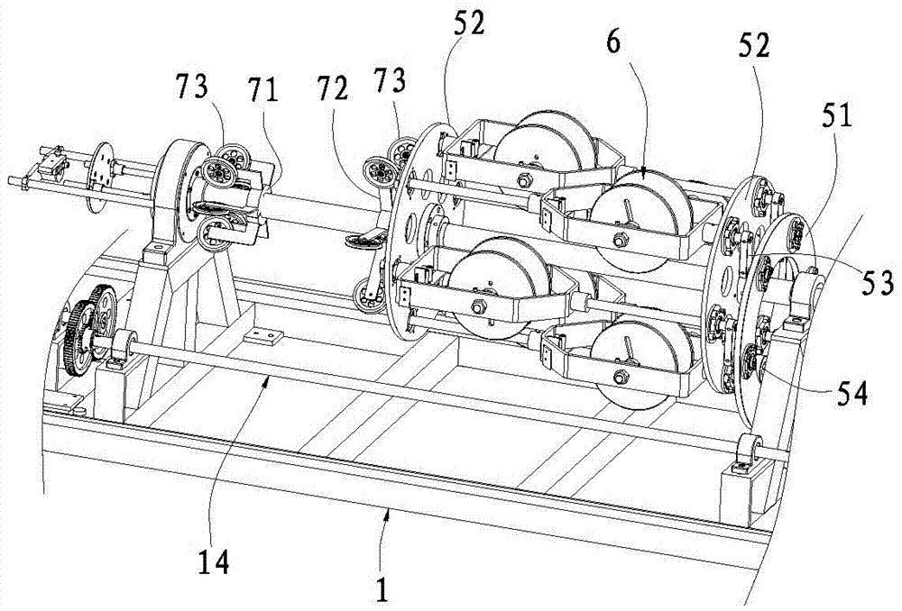 High speed planetary stranding machine