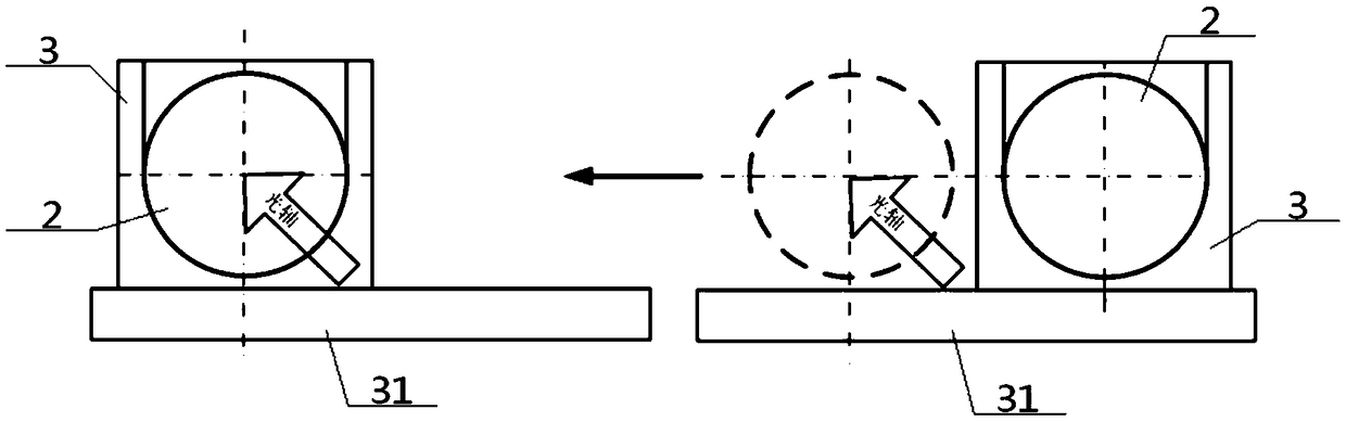 Spectrum fusion intelligent target detection method and light path switching device thereof