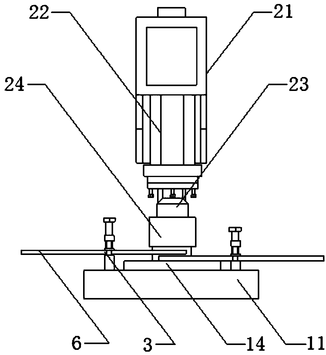 Ultrasonic and electromagnetic pulse composite welding device and composite welding method