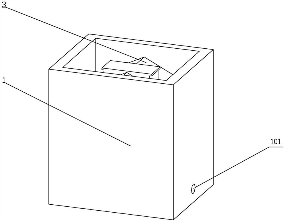 Self-circulation drying heat dissipation communication base station