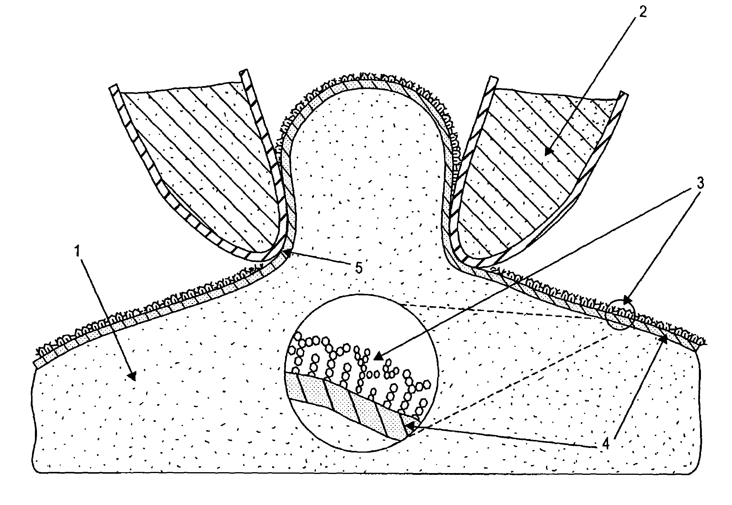 Substrate and method for measuring the electro-physiological properties of cell membranes