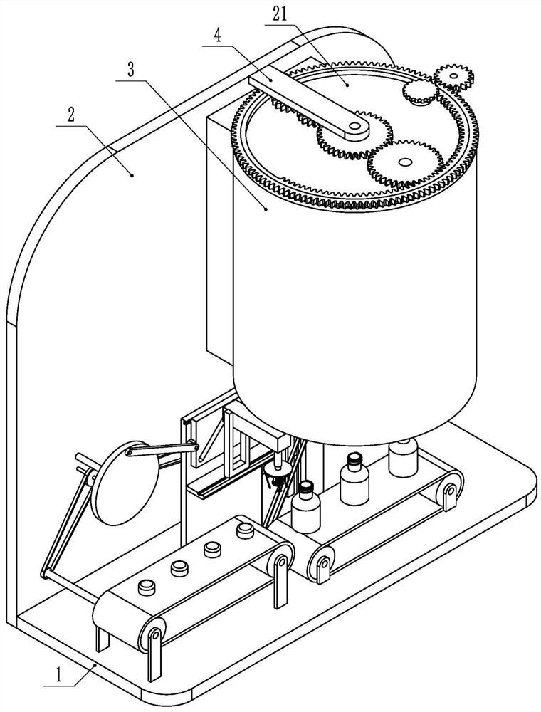 Skin care disinfectant preparation device