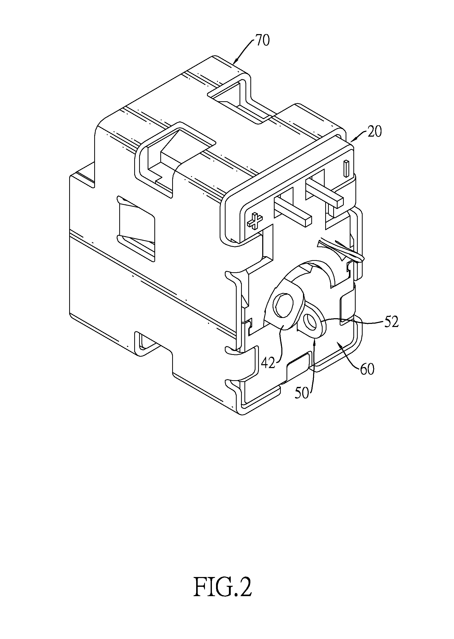 High power receptacle connector