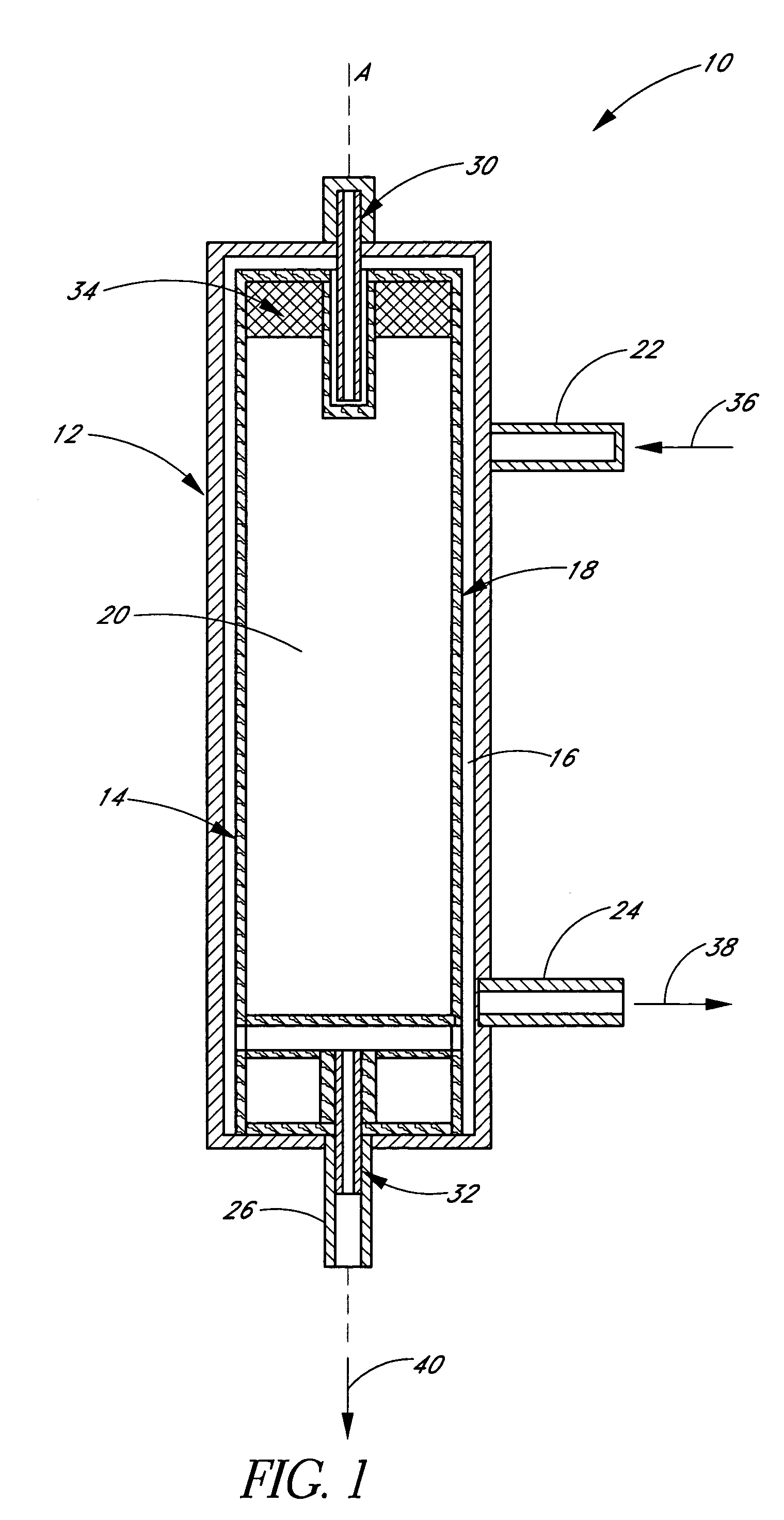 Two stage hemofiltration that generates replacement fluid