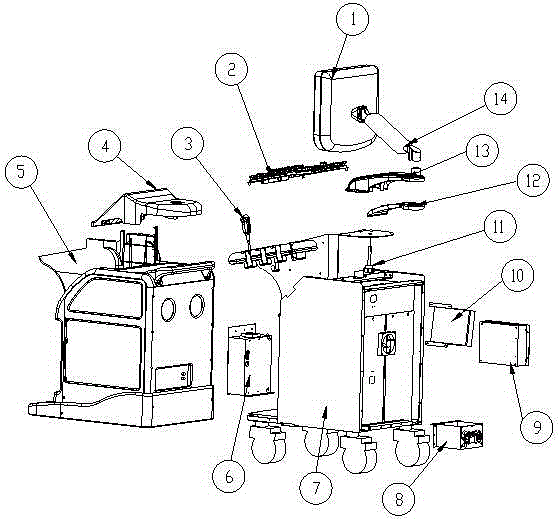 Phased array head temporal bone imager