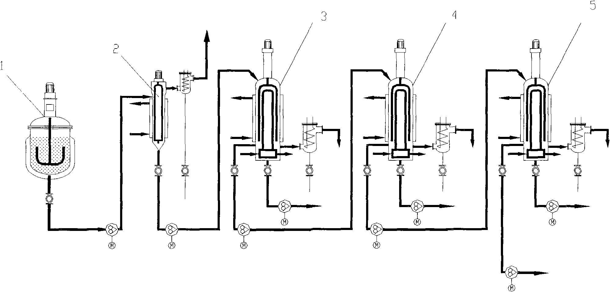 Method for processing organic wastewater for manufacturing circuit board using short distance distillation