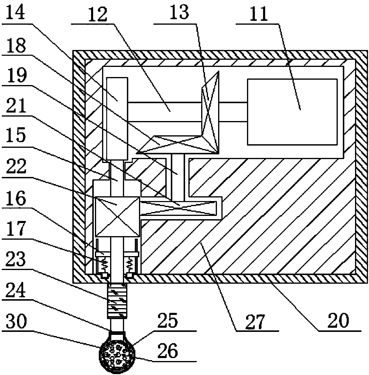 Head physiotherapy device for neurology patients and method for using the same