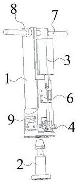 Remote-control rapid capturing and releasing device