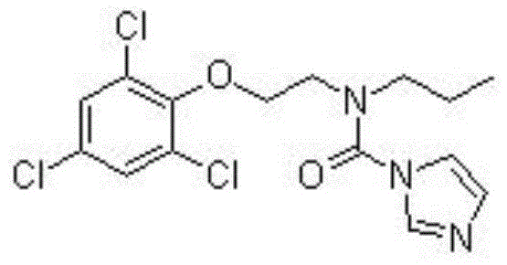 Bactericidal composition containing prothioconazole and prochloraz and application thereof