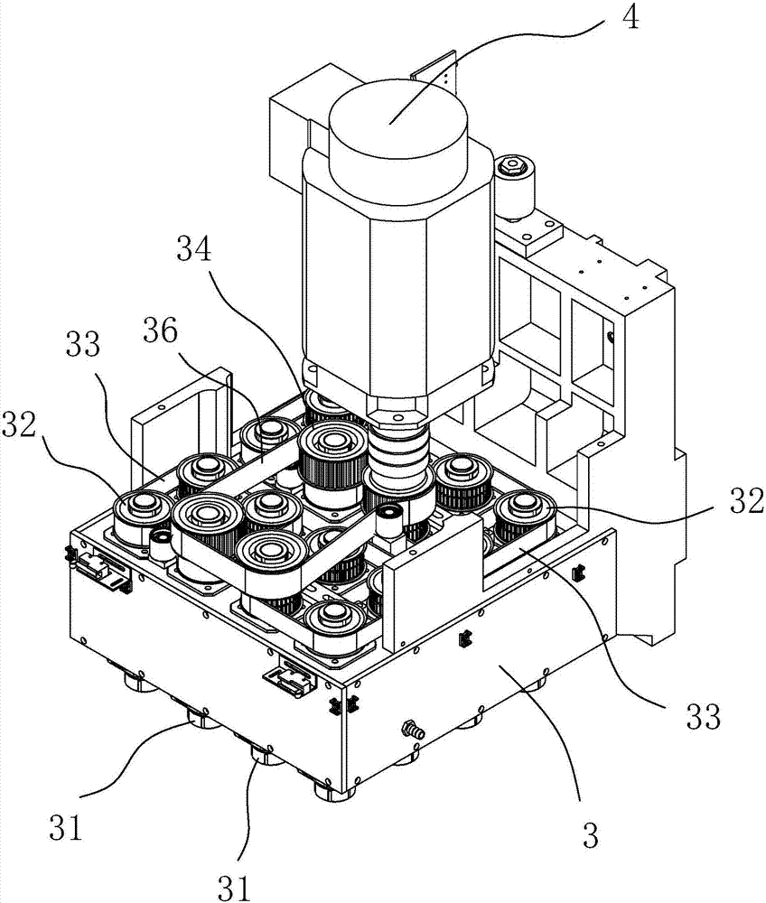 Multi-spindle processing center with rotary table