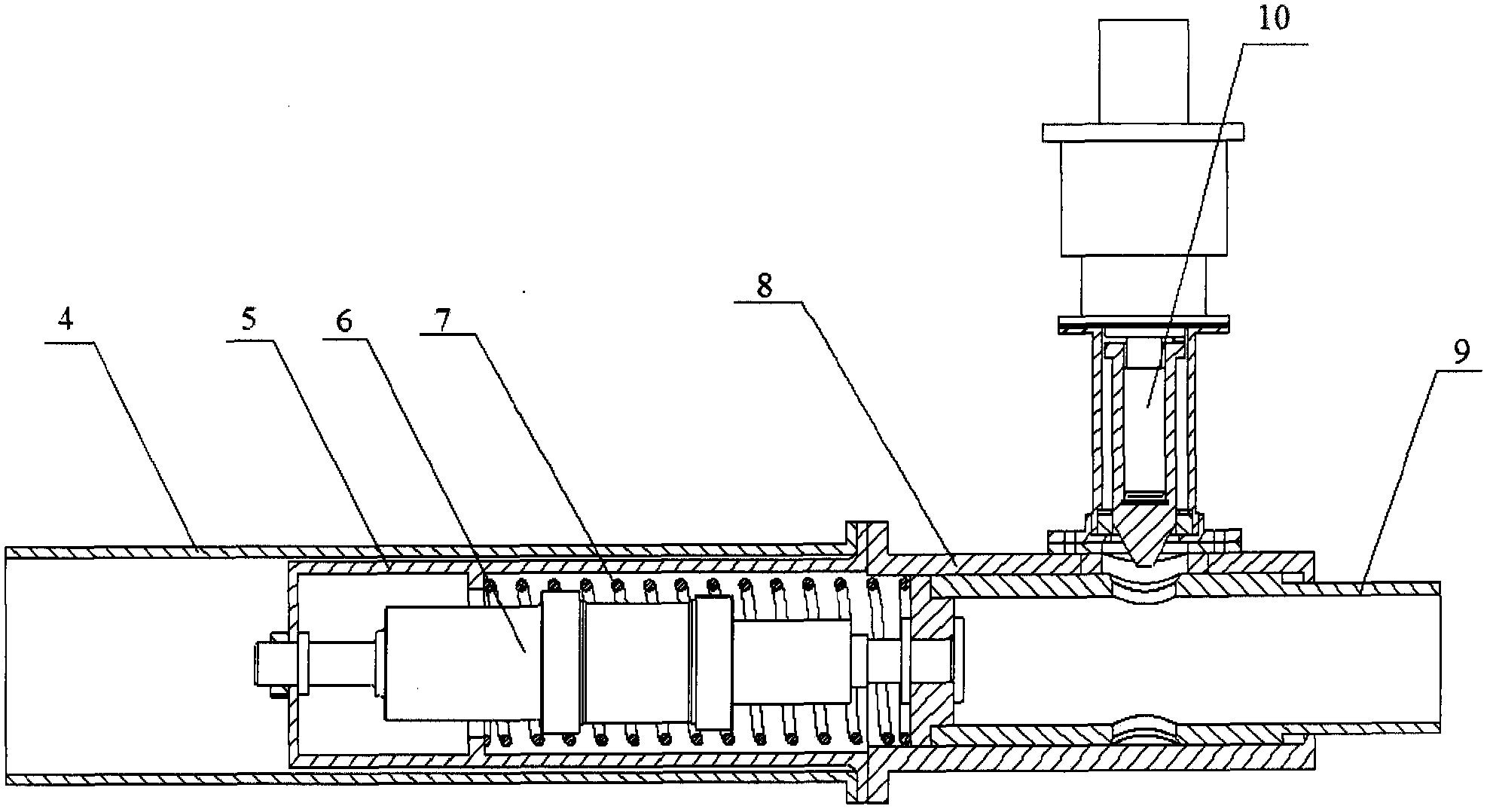 A damping mechanism for deploying an antenna