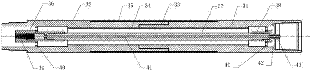 Downhole progressive gas pre-extraction directional hole drilling system and method in broken soft coal seam