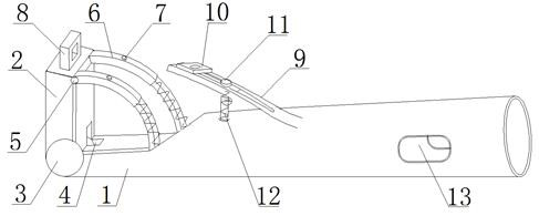 Slope and wall junction groover with righting limit