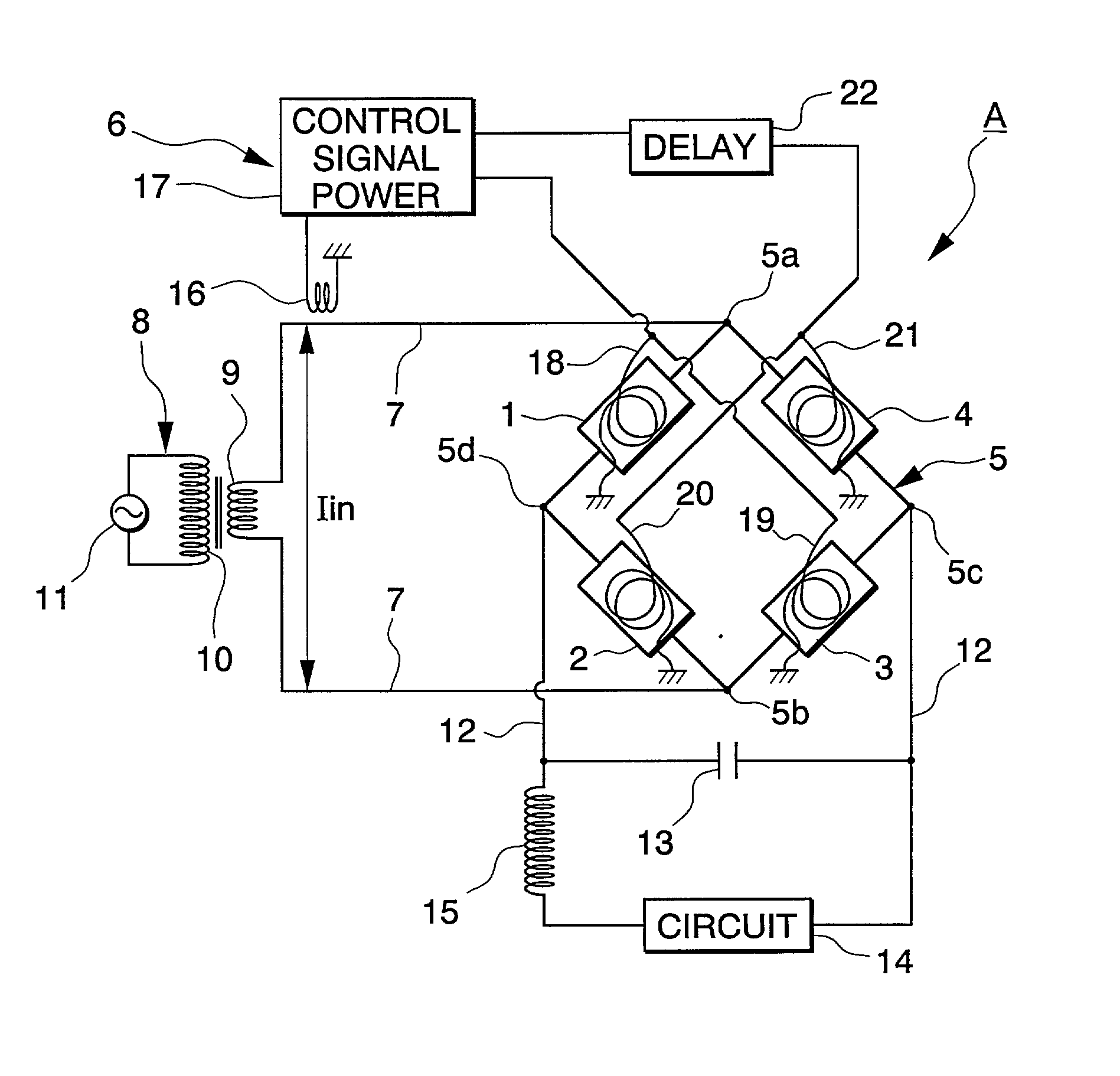 Superconducting power circuit