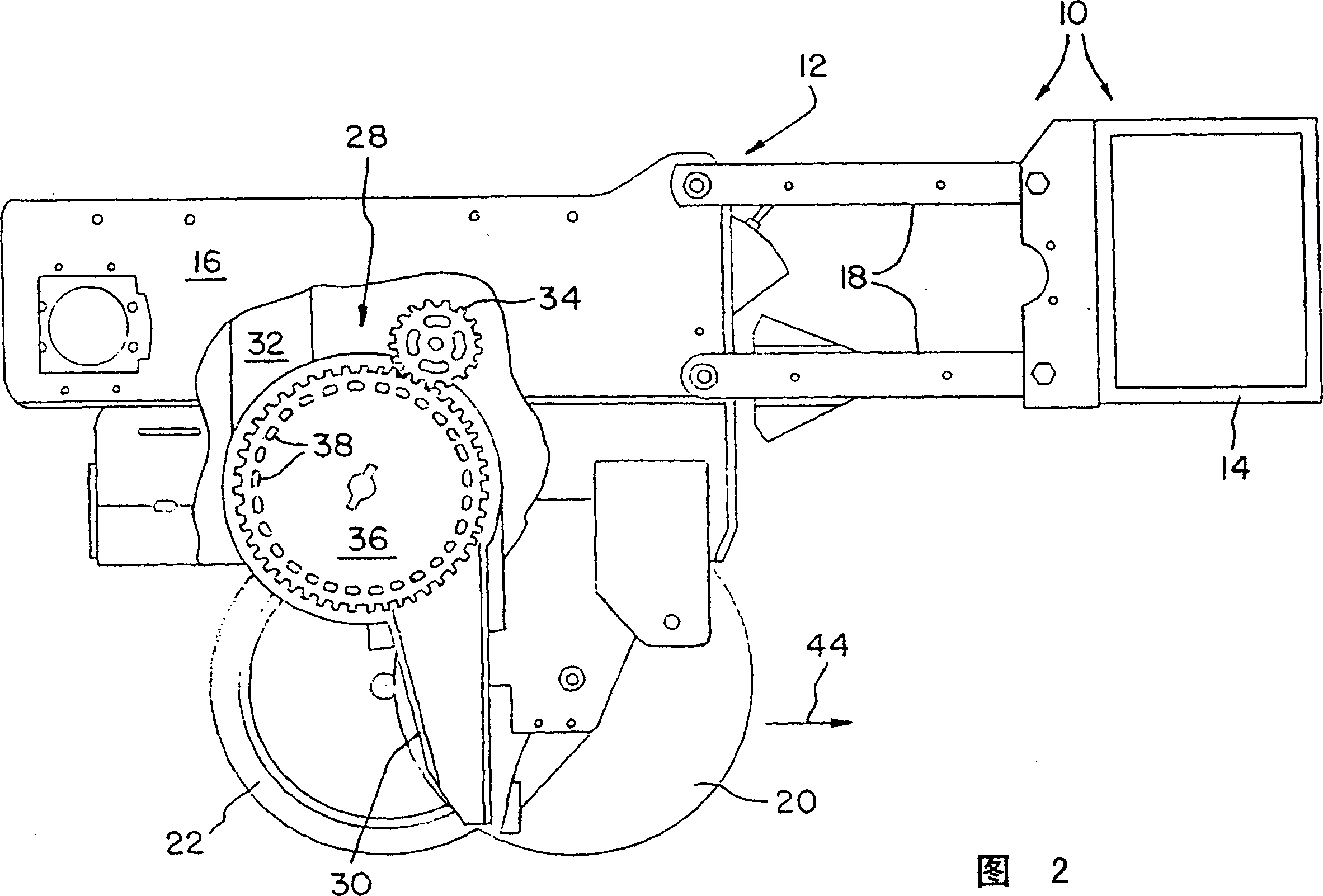 Plough open/close apparatus for agricutural machine