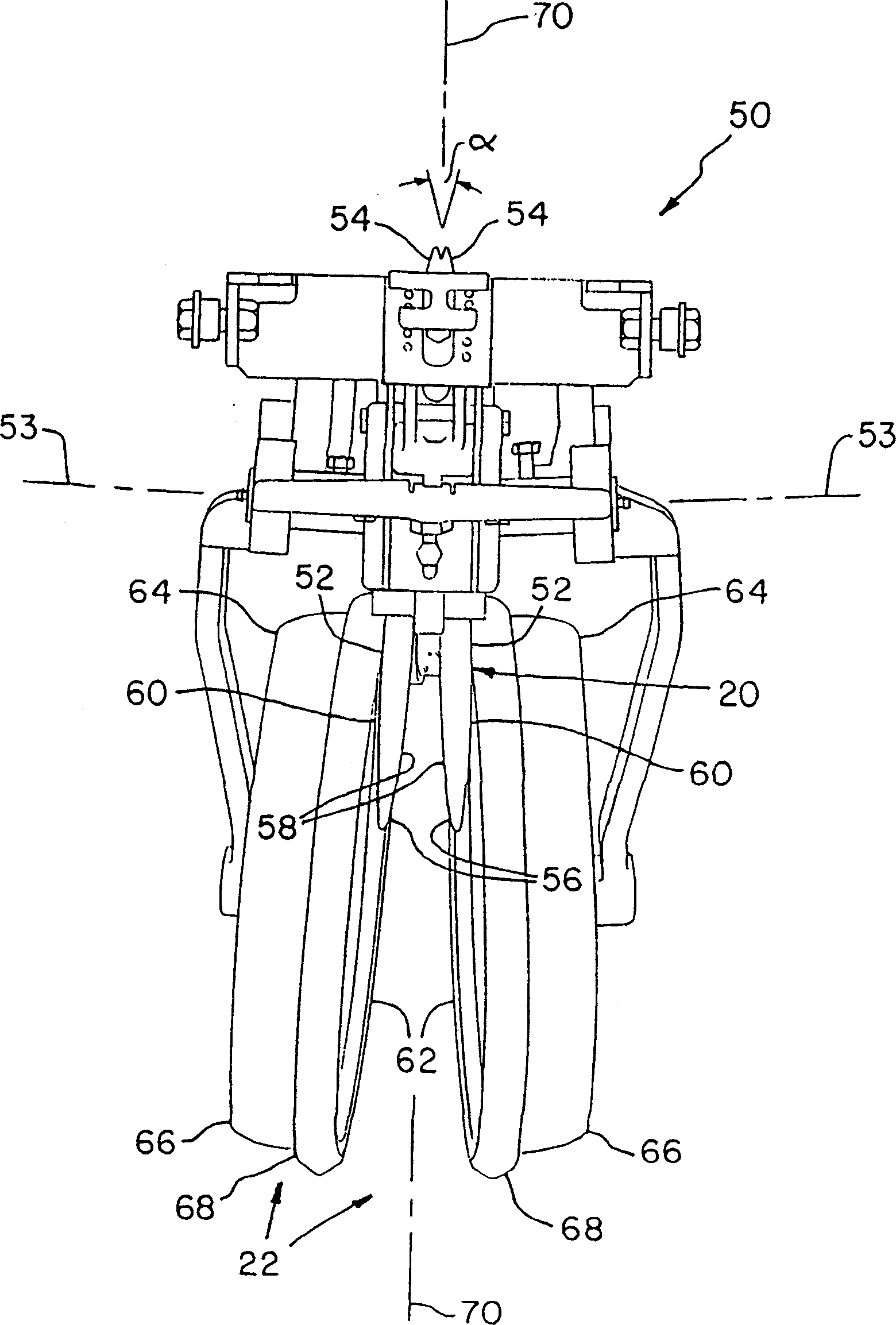 Plough open/close apparatus for agricutural machine