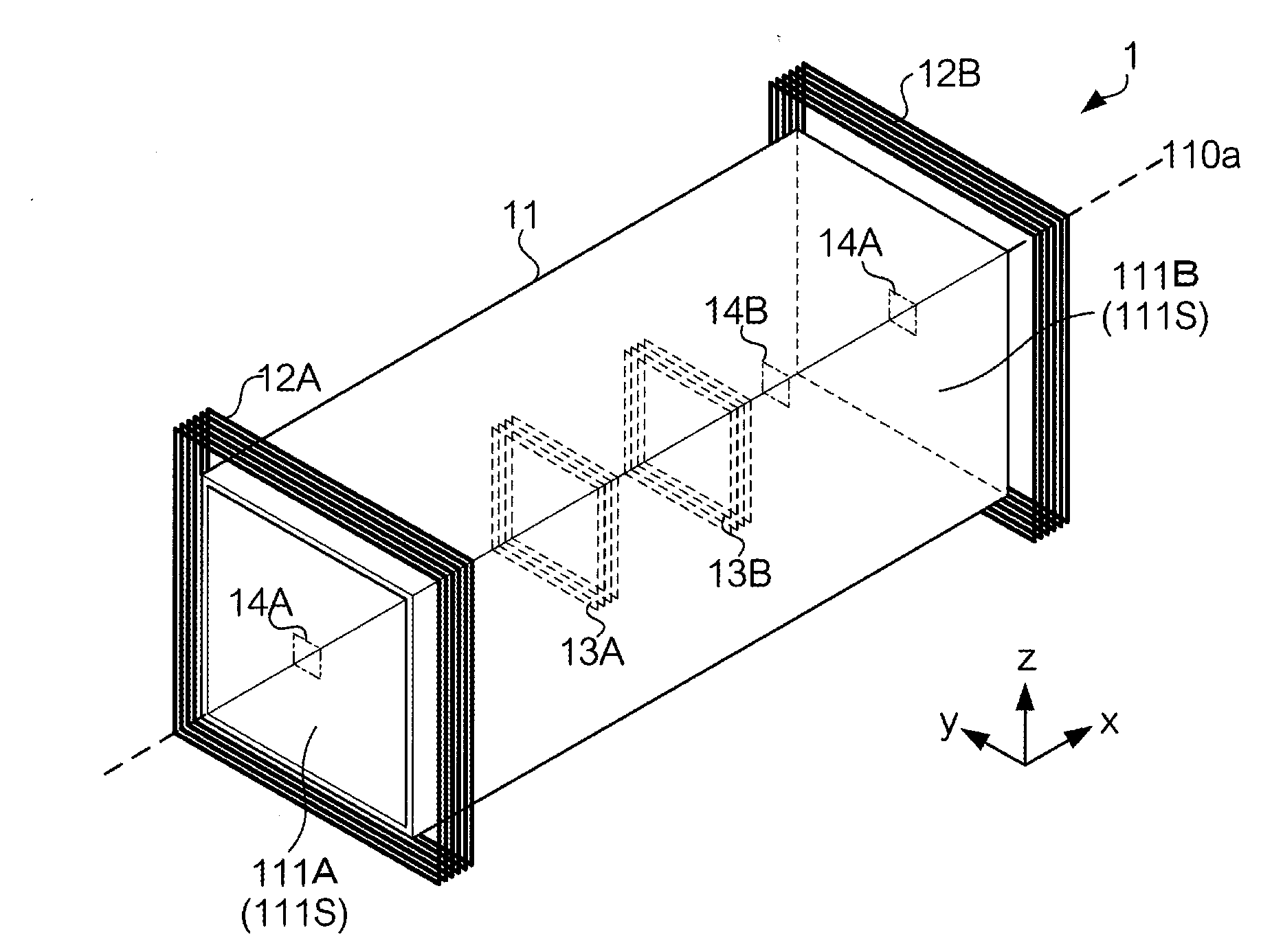 Magnetic shielding device and magnetic shielding method