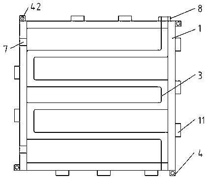 Ship winter safety antiskid device