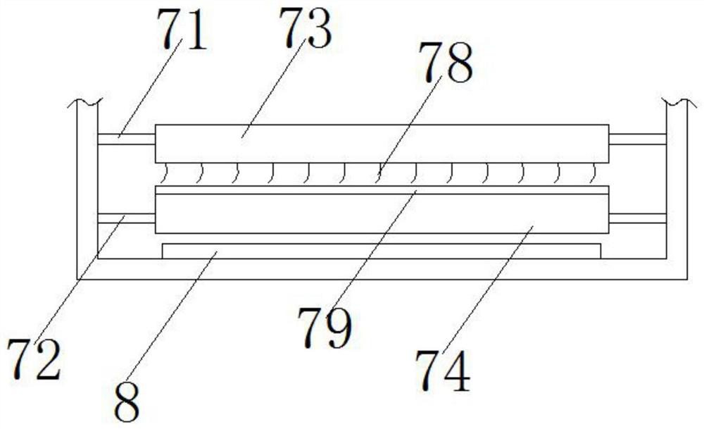 A cleaning and drying device for gauze production