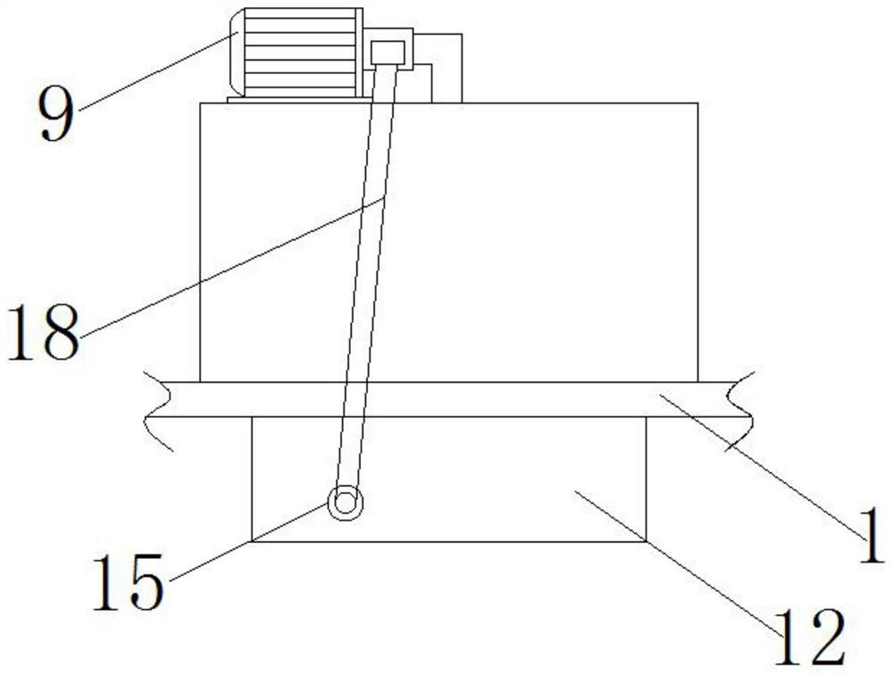 A cleaning and drying device for gauze production