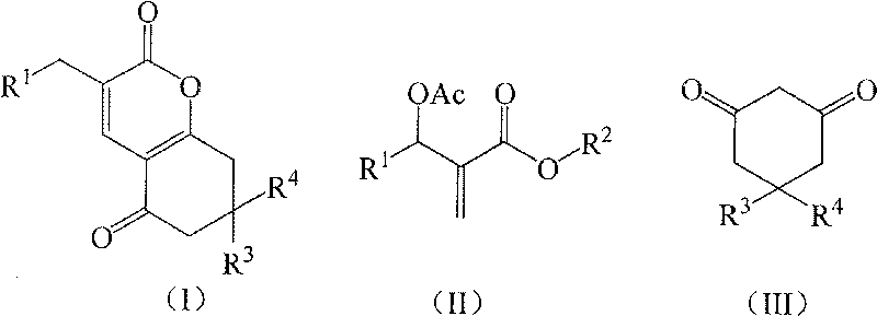 Method for synthesizing alpha-pyranone derivatives