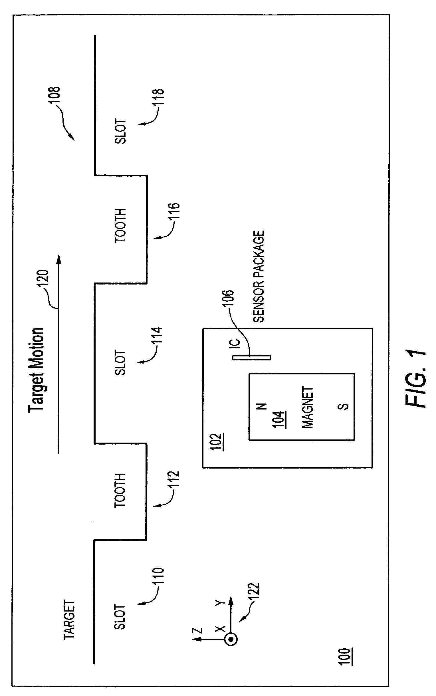 Asymmetrical AMR wheatstone bridge layout for position sensor