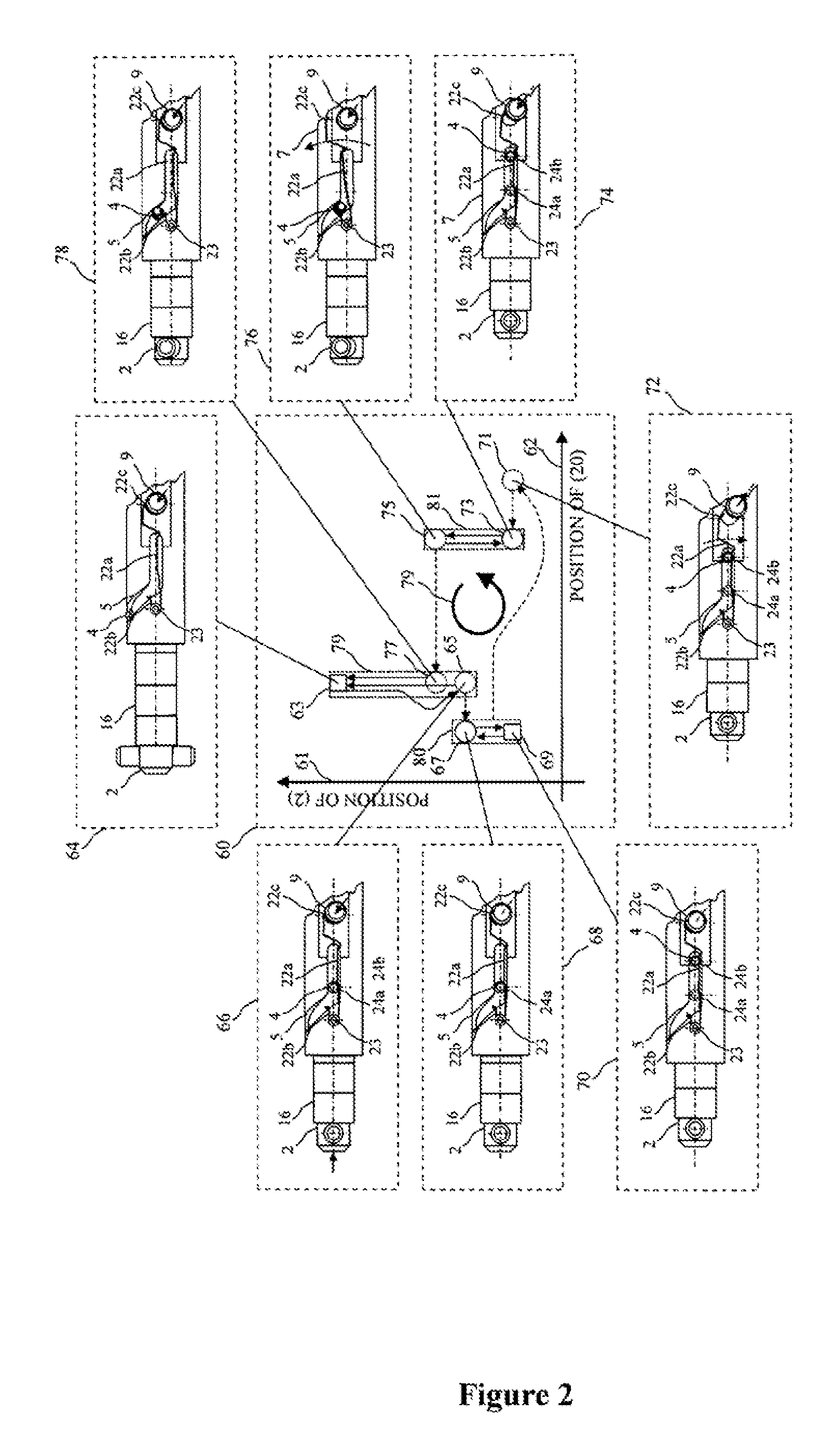 Electrically controlled lock for automated sliding type gates and control method for the same