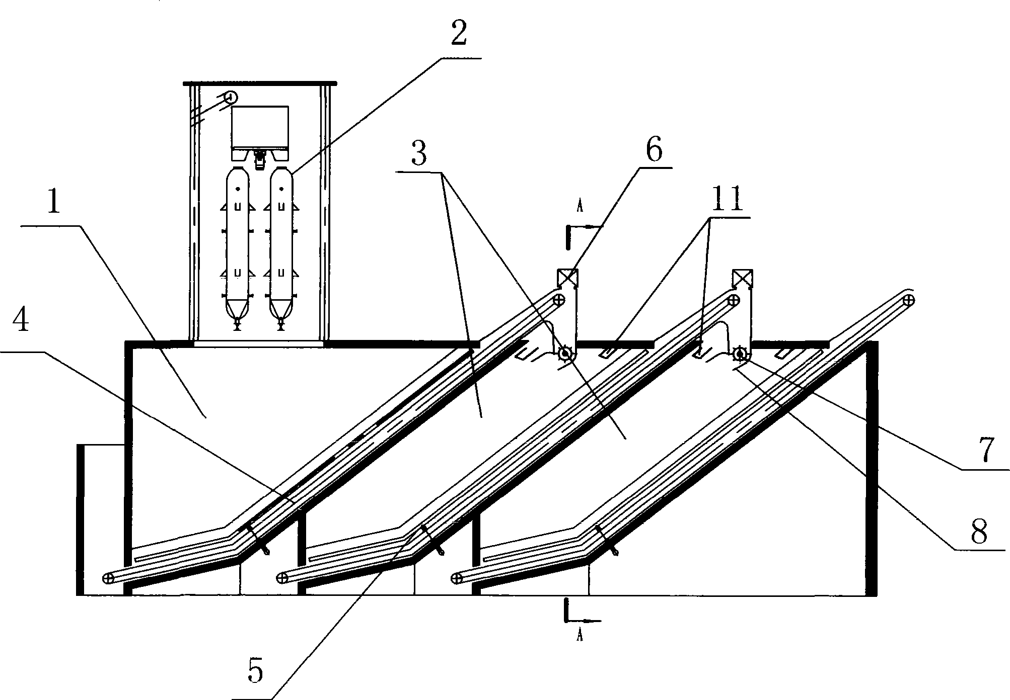 Multi-bacterial fermentation production of protein feedstuff with steam exploration of vegetables dregs and cotton dregs and method thereof