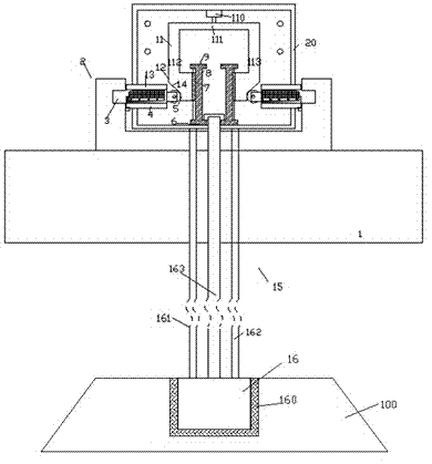 Low-noise building material lifting device