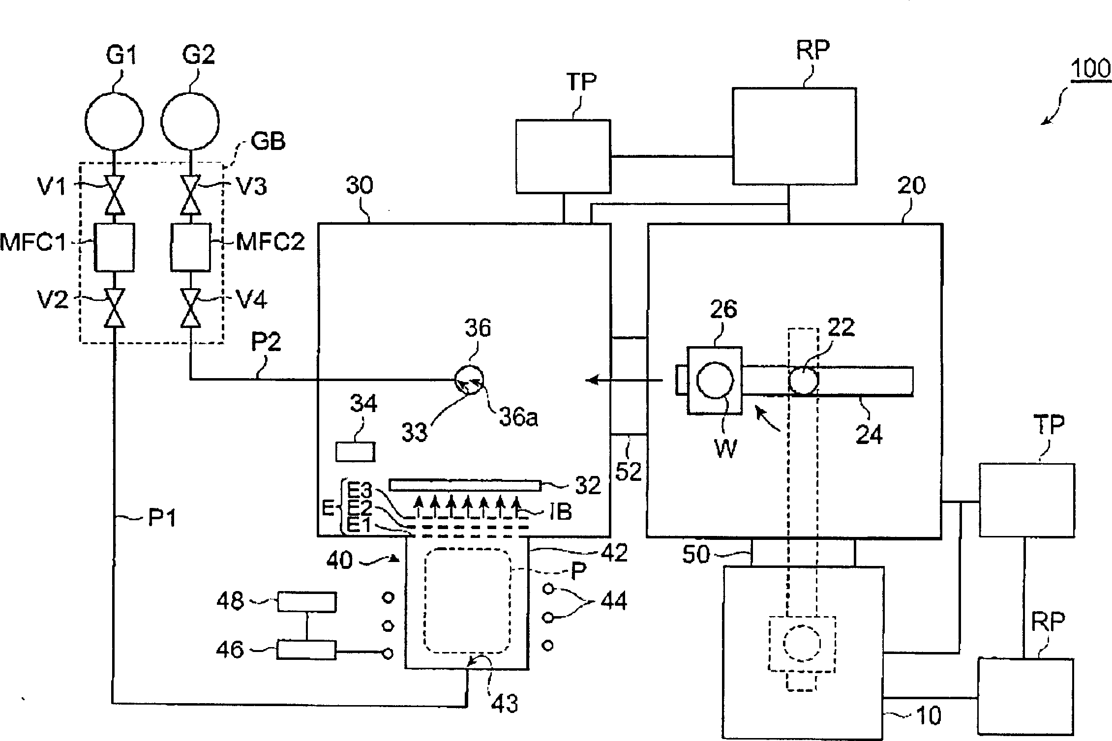 Ion beam etching method and ion beam etching apparatus