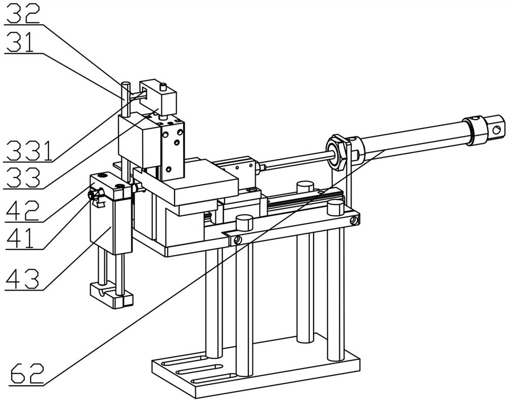 Columnar plug-in screw turning machine