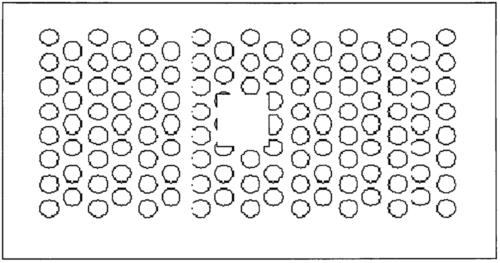 Novel rainwater perforated strainer suitable for being used in sponge city