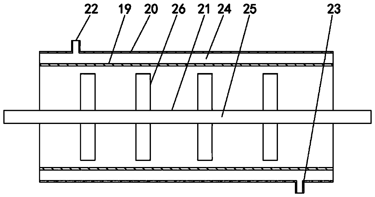 A high-pressure air large-flow on-site calibration device and method