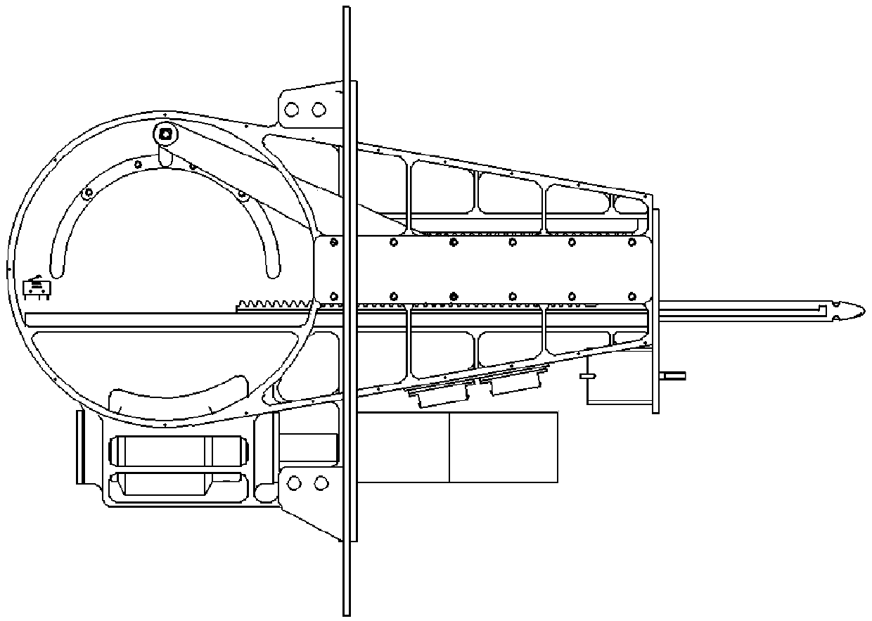 Spatial push mechanism