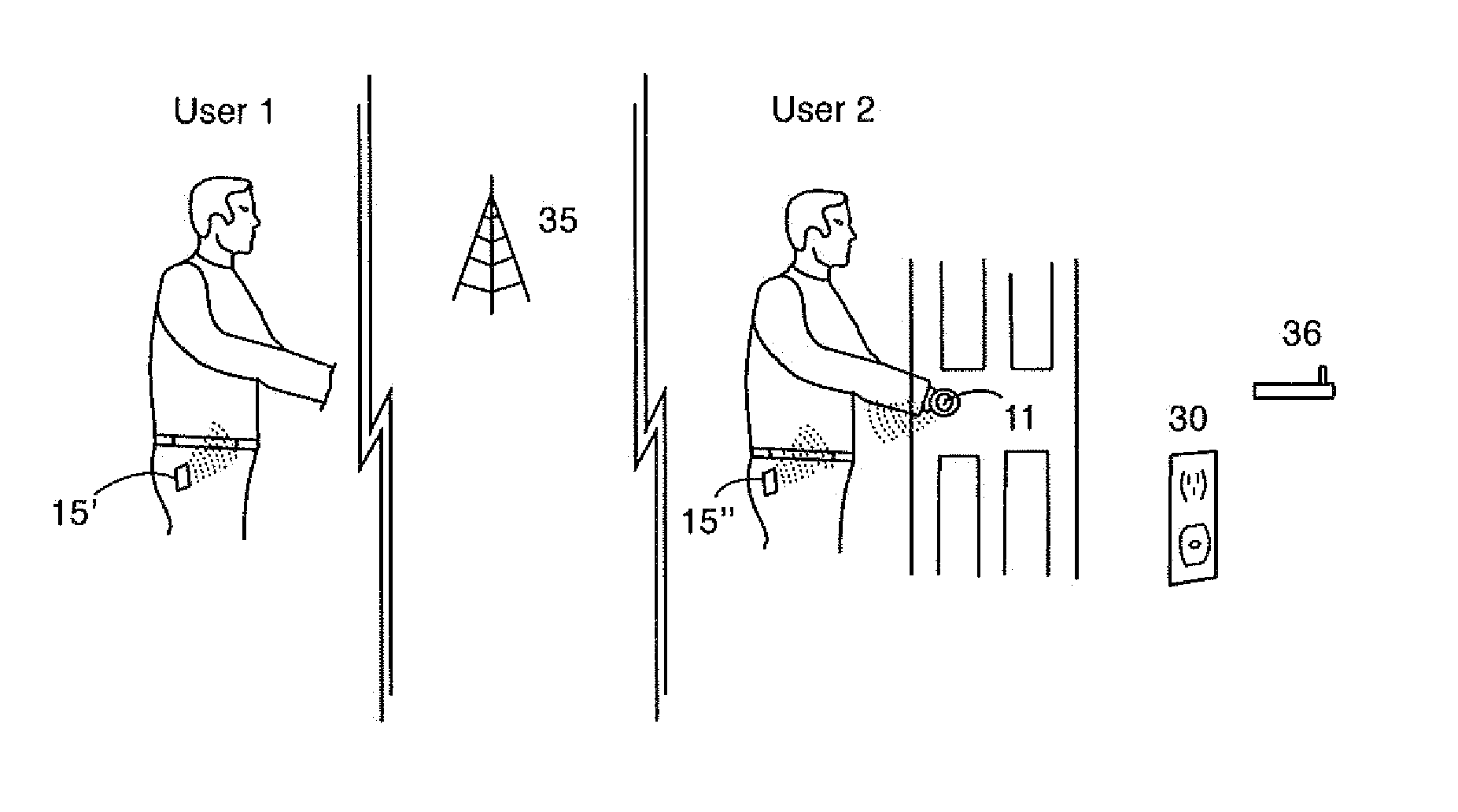 Wireless access control system and related methods