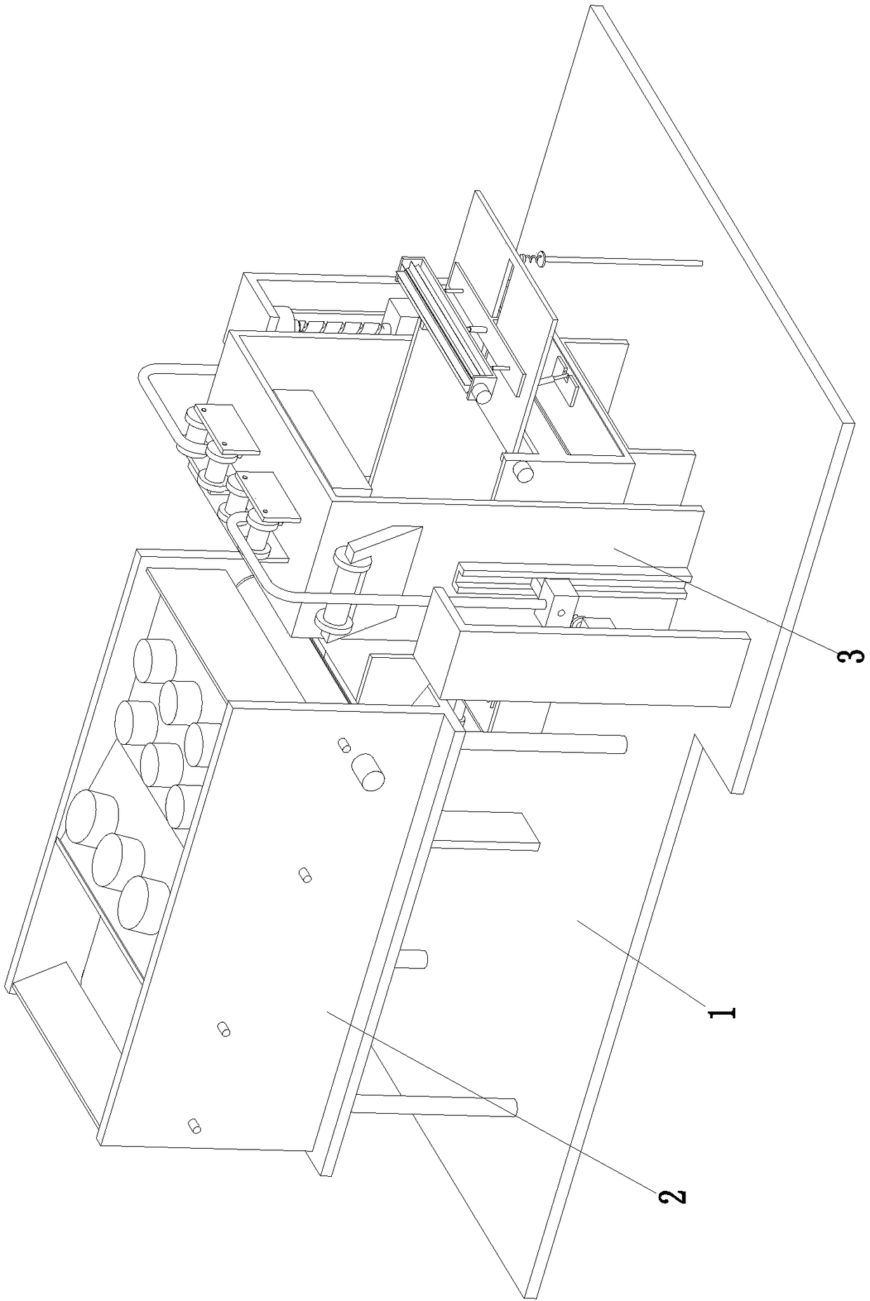 Processing machine for special externally-applied traditional Chinese medicine raw materials for treating orthopedic diseases such as bone fracture and hairline fracture