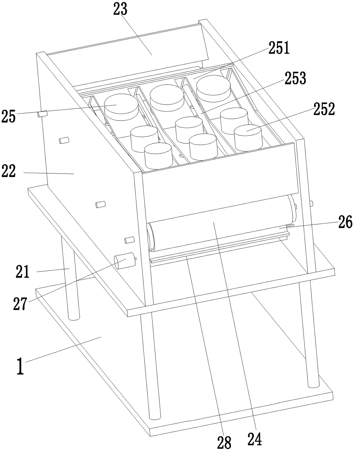 Processing machine for special externally-applied traditional Chinese medicine raw materials for treating orthopedic diseases such as bone fracture and hairline fracture