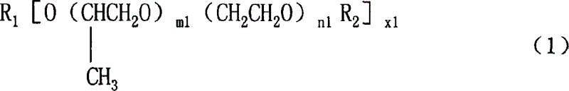 Combination of oil preparation of spun fabric cord