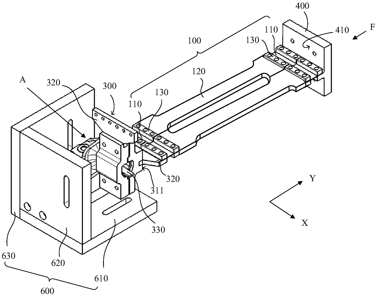 Fatigue test fixture