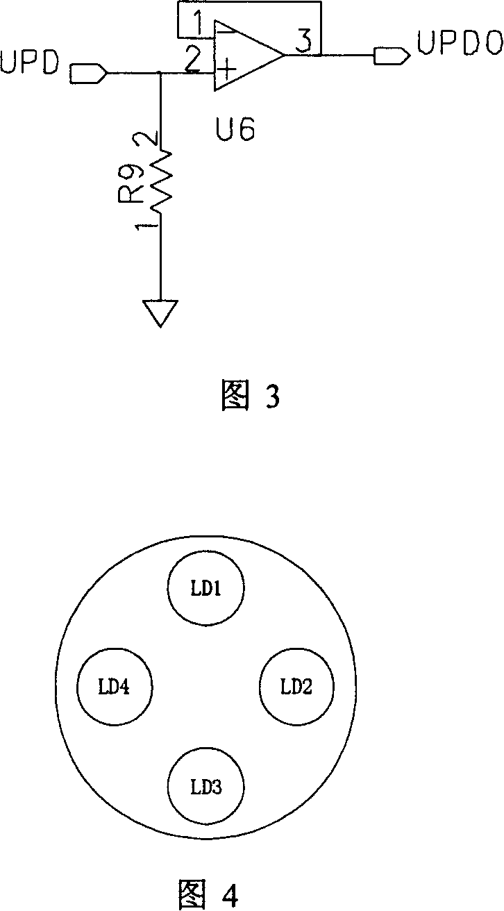 Semiconductor laser measuring device parameter