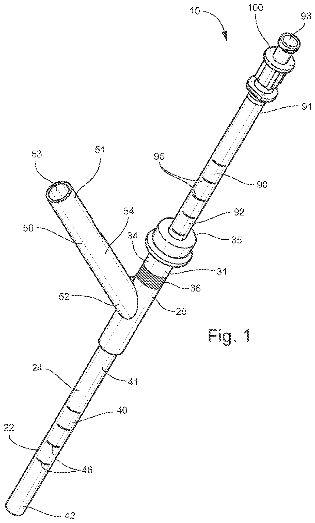 Suction evacuation device