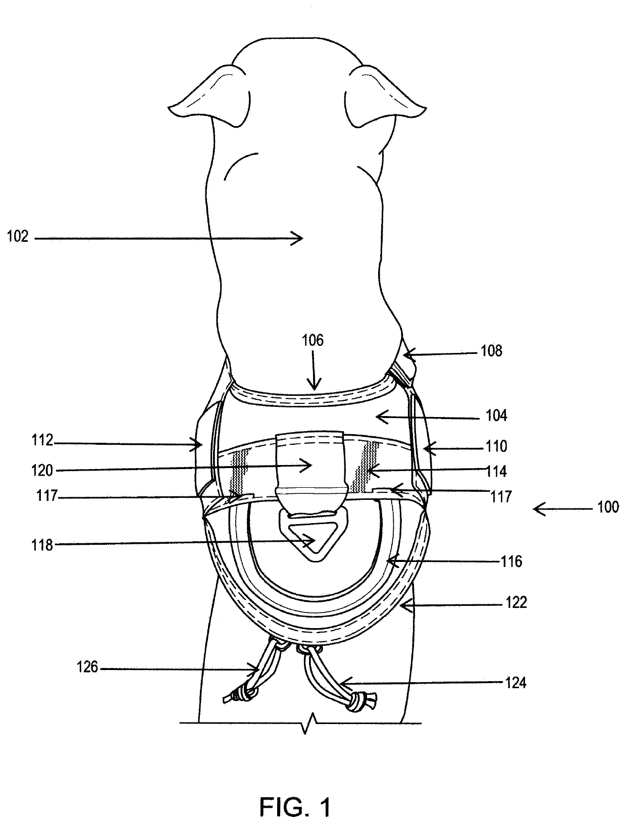 Versatile canine harness pack